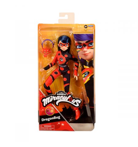 Miraculous 50010 Кукла Дракон Баг, 26 см Miraculous 50010 Кукла Дракон Баг, 26 см