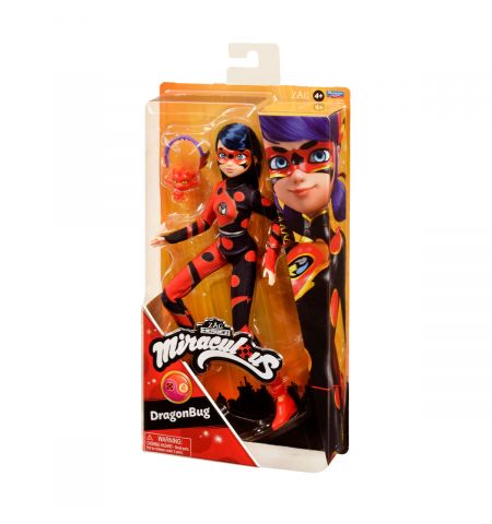 Miraculous 50010 Кукла Дракон Баг, 26 см Miraculous 50010 Кукла Дракон Баг, 26 см