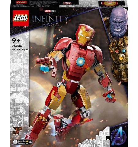 Lego Super Heroes 76206 Конструктор Фигурка Железного человека Lego Super Heroes 76206 Конструктор Фигурка Железного человека