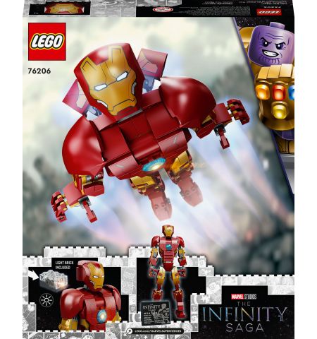 Lego Super Heroes 76206 Конструктор Фигурка Железного человека Lego Super Heroes 76206 Конструктор Фигурка Железного человека
