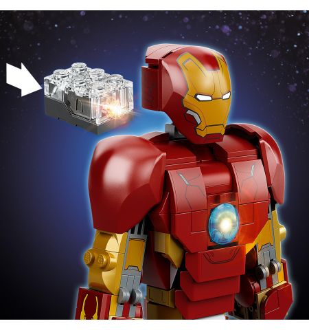 Lego Super Heroes 76206 Конструктор Фигурка Железного человека Lego Super Heroes 76206 Конструктор Фигурка Железного человека