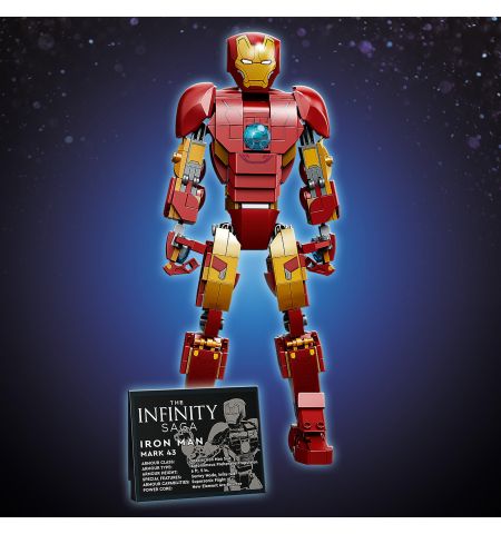 Lego Super Heroes 76206 Конструктор Фигурка Железного человека Lego Super Heroes 76206 Конструктор Фигурка Железного человека