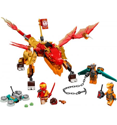 Lego Ninjago 71762 Конструктор Огненный дракон ЭВО Кая Lego Ninjago 71762 Конструктор Огненный дракон ЭВО Кая
