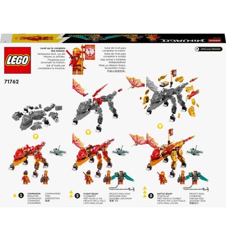 Lego Ninjago 71762 Конструктор Огненный дракон ЭВО Кая Lego Ninjago 71762 Конструктор Огненный дракон ЭВО Кая