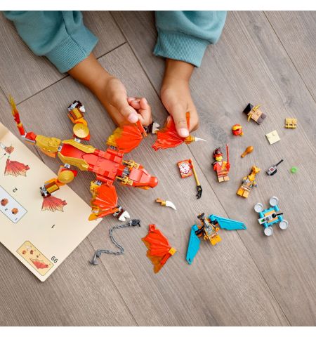 Lego Ninjago 71762 Конструктор Огненный дракон ЭВО Кая Lego Ninjago 71762 Конструктор Огненный дракон ЭВО Кая