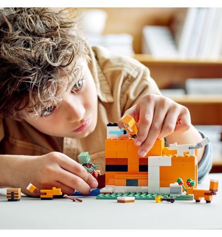 Lego Minecraft 21178 Конструктор Лисья хижина