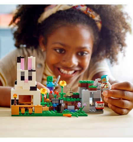 Lego Minecraft 21181 Конструктор Кроличье ранчо