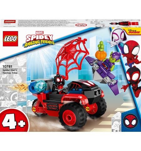 Lego Duplo 10781 Конструктор Майлз Моралес: техно-трайк Человека-Паука Lego Duplo 10781 Конструктор Майлз Моралес: техно-трайк Человека-Паука