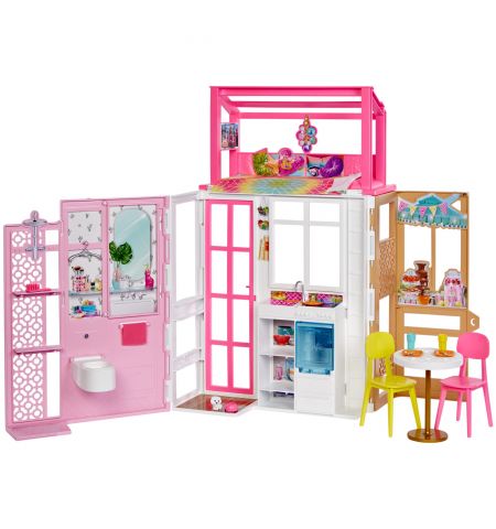 Barbie HCD47 Кукольный домик с мебелью и аксессуарами