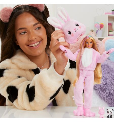 Barbie HHG19 Кукла Cutie Reveal Зайчик, 30 см Barbie HHG19 Кукла Cutie Reveal Зайчик, 30 см