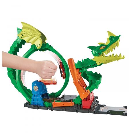 Hot Wheels HDP03 Набор игровой City Dragon Drive Firefight Hot Wheels HDP03 Набор игровой City Dragon Drive Firefight