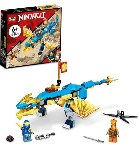 Lego Ninjago 71760 Конструктор Грозовой дракон ЭВО Джея