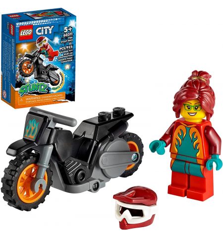 Lego City Stuntz 60311 Конструктор Огненный трюковый мотоцикл