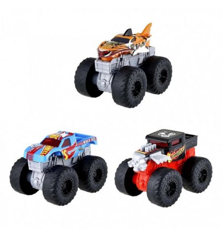 Hot Wheels HDX60 Машина Monster Trucks Roarin&#x27; Wreckers Bone Shaker Truck