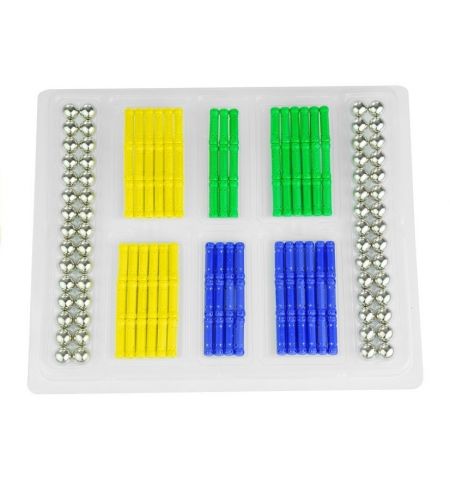 Magnastix 54157 Магнитный конструктор 136 деталей Magnastix 54157 Магнитный конструктор 136 деталей