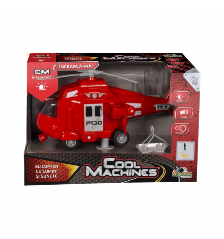 Noriel INT1363 Вертолет Cool Machines со светом и звуком Noriel INT1363 Вертолет Cool Machines со светом и звуком