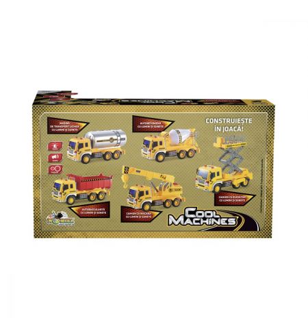 Noriel INT1325 Бетономешалка Cool Machines со светом и звуком Noriel INT1325 Бетономешалка Cool Machines со светом и звуком