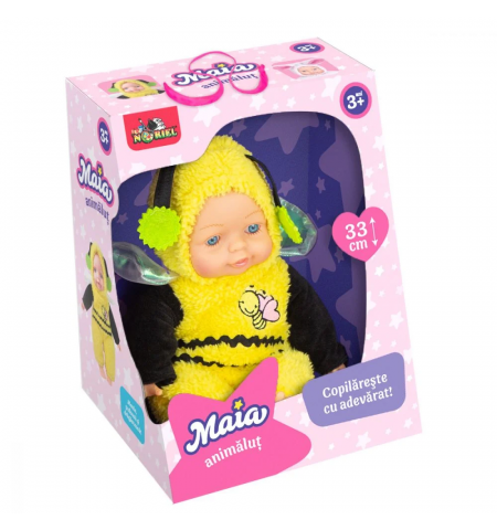 Noriel INT3572 Кукла Майя Пчелка, 33 см Noriel INT3572 Кукла Майя Пчелка, 33 см