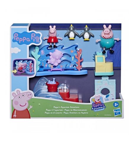Peppa Pig F4411 Игровой набор Свинка Пеппа Приключения в океанариуме Peppa Pig F4411 Игровой набор Свинка Пеппа Приключения в океанариуме