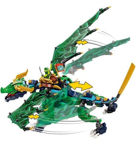 Lego Ninjago 71766 Конструктор Легендарный дракон Ллойда