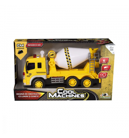 Noriel INT1325 Бетономешалка Cool Machines со светом и звуком Noriel INT1325 Бетономешалка Cool Machines со светом и звуком