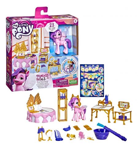 My Little Pony F3883 Игровой набор Королевская спальня Принцессы Петалс с сюрпризом