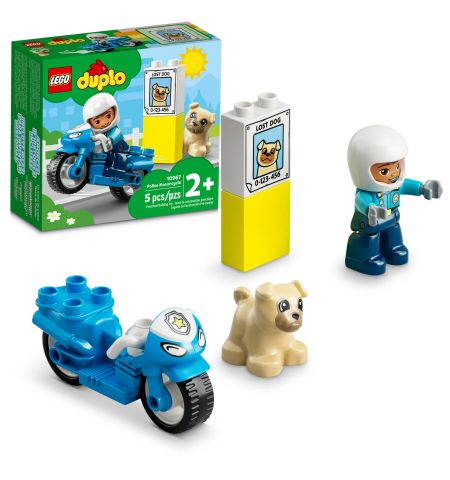 Lego Duplo 10967 Конструктор Police Motorcycle