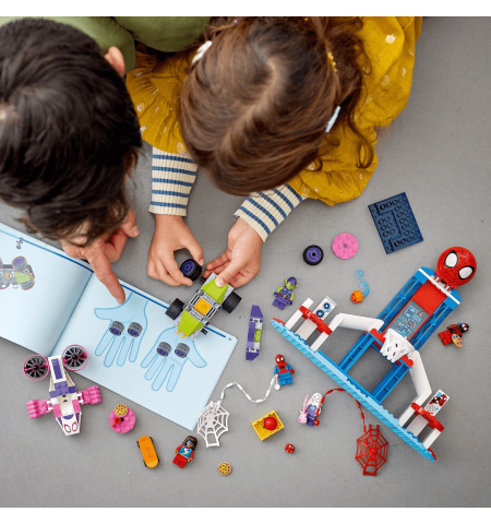 Lego Marvel Spidey and His Amazing Friends 10784 Конструктор Spider-Man Webquarters Hangout Lego Marvel Spidey and His Amazing Friends 10784 Конструктор Spider-Man Webquarters Hangout