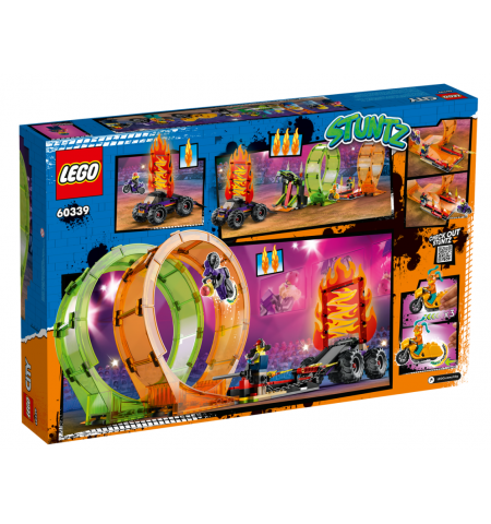 Lego City 60339 Конструктор Трюковая арена Двойная петля Lego City 60339 Конструктор Трюковая арена Двойная петля