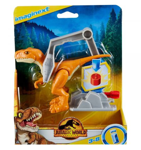 Jurassic World GVV67 Фигурка Dominion Dinosaur with Removable Trap Jurassic World GVV67 Фигурка Dominion Dinosaur with Removable Trap