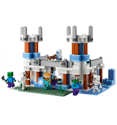 Lego Minecraft 21186 Конструктор MC Ледяной замок