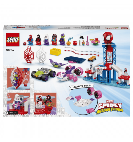 Lego Marvel Spidey and His Amazing Friends 10784 Конструктор Spider-Man Webquarters Hangout Lego Marvel Spidey and His Amazing Friends 10784 Конструктор Spider-Man Webquarters Hangout