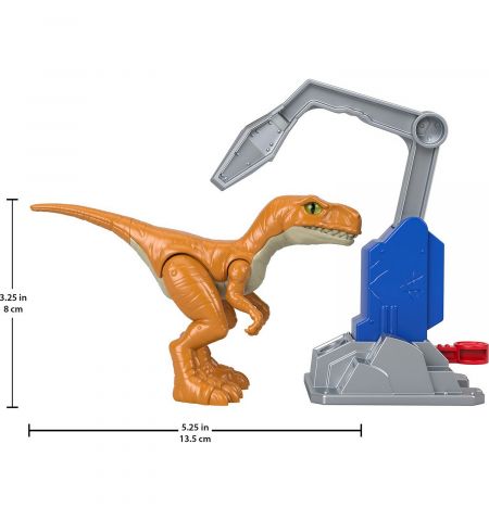 Jurassic World GVV67 Фигурка Dominion Dinosaur with Removable Trap Jurassic World GVV67 Фигурка Dominion Dinosaur with Removable Trap