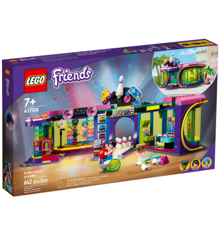 Lego Friends 41708 Конструктор Диско-аркада для роллеров