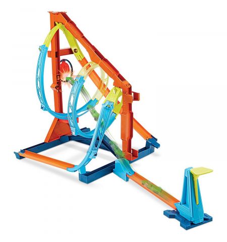 Hot Wheels HDX79 Трек Track Builder Unlimited Corkscrew Twist Kit