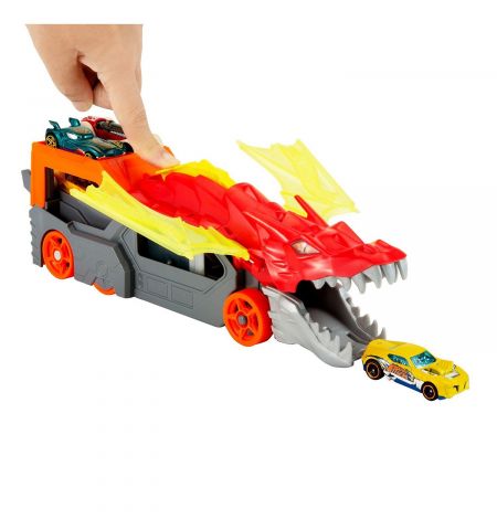 Hot Wheels GTK42 Игровой набор Dragon Launch Transporter