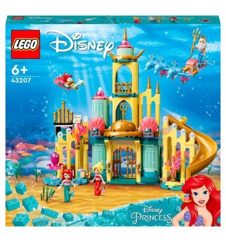 Lego Disney Princess 43207 Конструктор Ariel's Underwater Palace Lego Disney Princess 43207 Конструктор Ariel's Underwater Palace