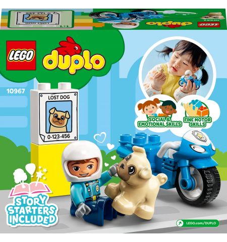 Lego Duplo 10967 Конструктор Police Motorcycle