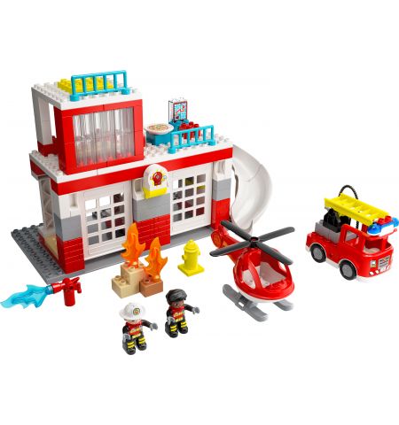 Lego Duplo 10970 Конструктор Fire Station Helicopter