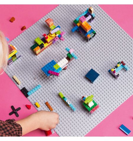 Lego Classic 11024 пластина для строительства Gray Baseplate Lego Classic 11024 пластина для строительства Gray Baseplate