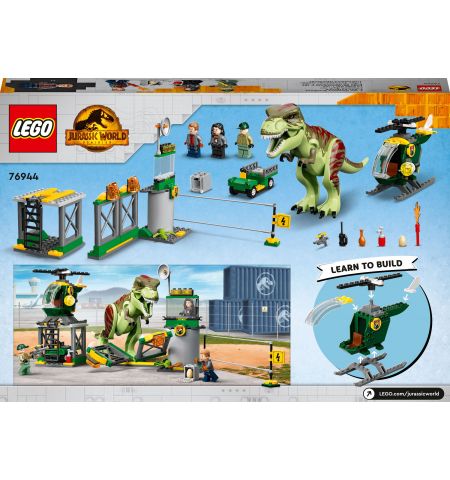 Lego Jurassic World 76944 Конструктор Побег тираннозавра Lego Jurassic World 76944 Конструктор Побег тираннозавра