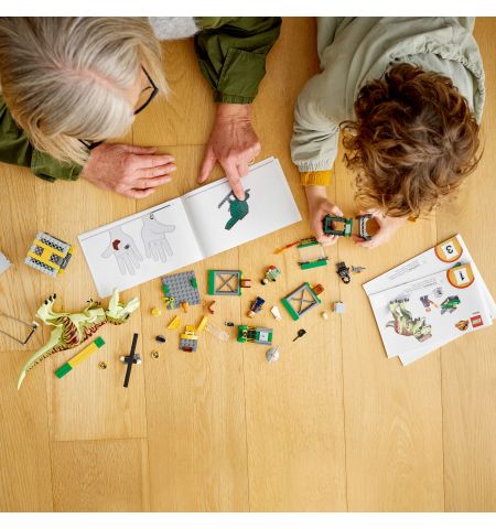 Lego Jurassic World 76944 Конструктор Побег тираннозавра Lego Jurassic World 76944 Конструктор Побег тираннозавра