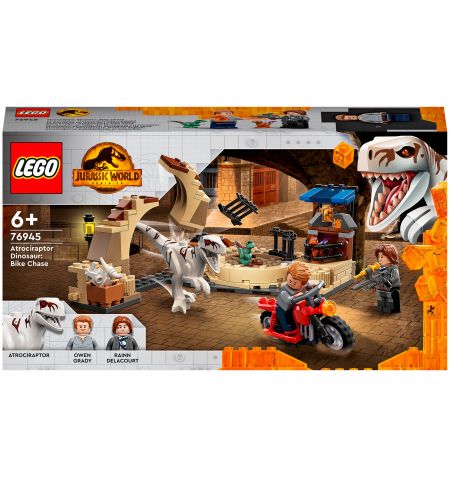 Lego Jurassic World 76945 Конструктор Атроцираптор погоня на мотоцикле Lego Jurassic World 76945 Конструктор Атроцираптор погоня на мотоцикле