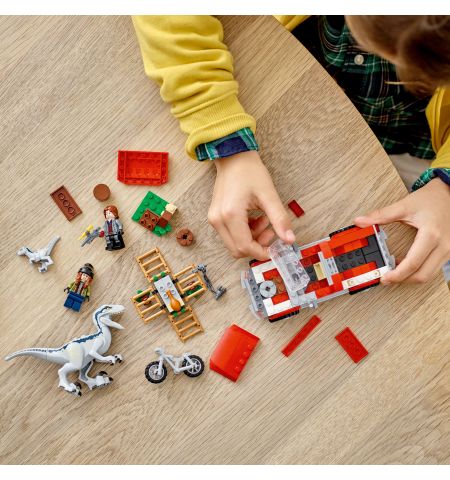 Lego Jurassic World 76946 Конструктор Блу и поимка бета-велоцираптора