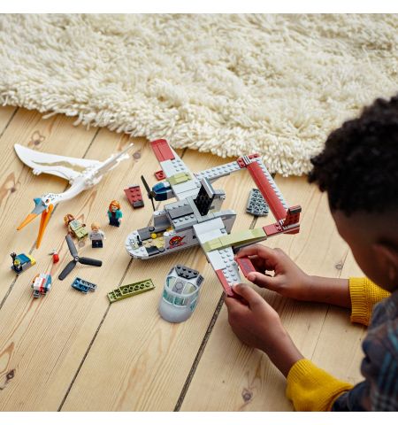 Lego Jurassic World 76947 Конструктор Кетцалькоатль: нападение на самолёт Lego Jurassic World 76947 Конструктор Кетцалькоатль: нападение на самолёт