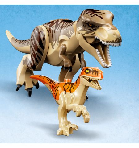 Lego Jurassic World 76948 Конструктор Побег атроцираптора и тираннозавра