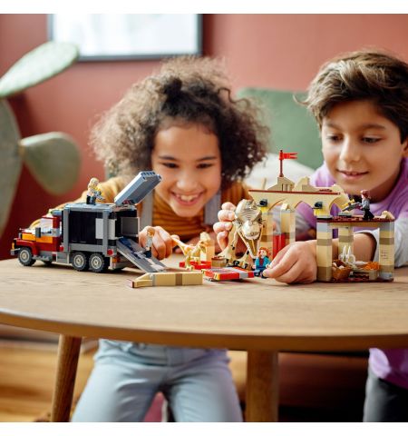 Lego Jurassic World 76948 Конструктор Побег атроцираптора и тираннозавра