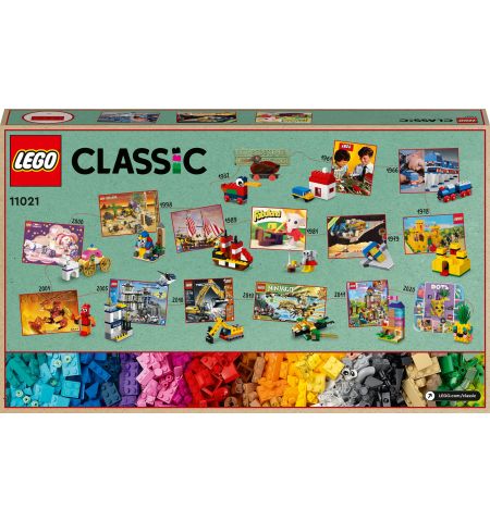Lego Classic 11021 Конструктор 90 лет игры Lego Classic 11021 Конструктор 90 лет игры