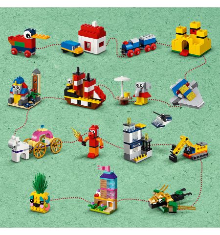 Lego Classic 11021 Конструктор 90 лет игры Lego Classic 11021 Конструктор 90 лет игры