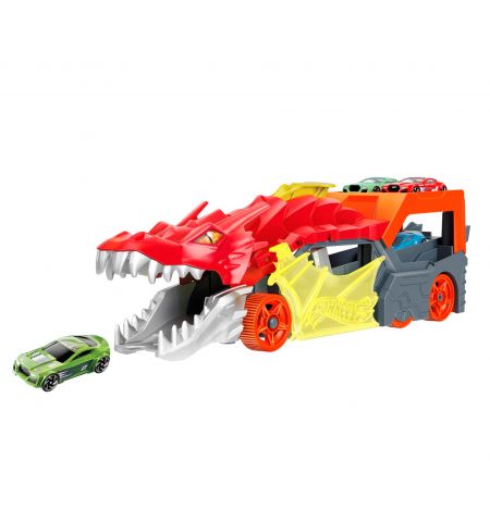 Hot Wheels GTK42 Игровой набор Dragon Launch Transporter